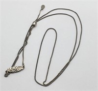 Sterling Silver Alex & Ani Adjustable Necklace