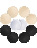 New URSMART Round Bra Inserts Pads, Removable and