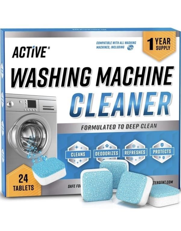 New Washing Machine Cleaner Descaler 24 Pack -