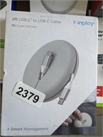 INPLAY USB C TO USB C CABLE