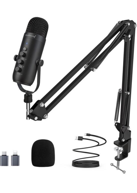 New ZealSound Gaming Microphone Kit,Podcast