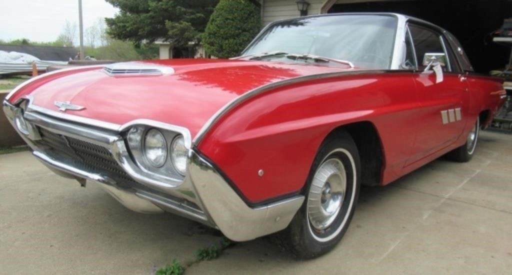 1963 Ford Thunderbird with 390 engine odometer