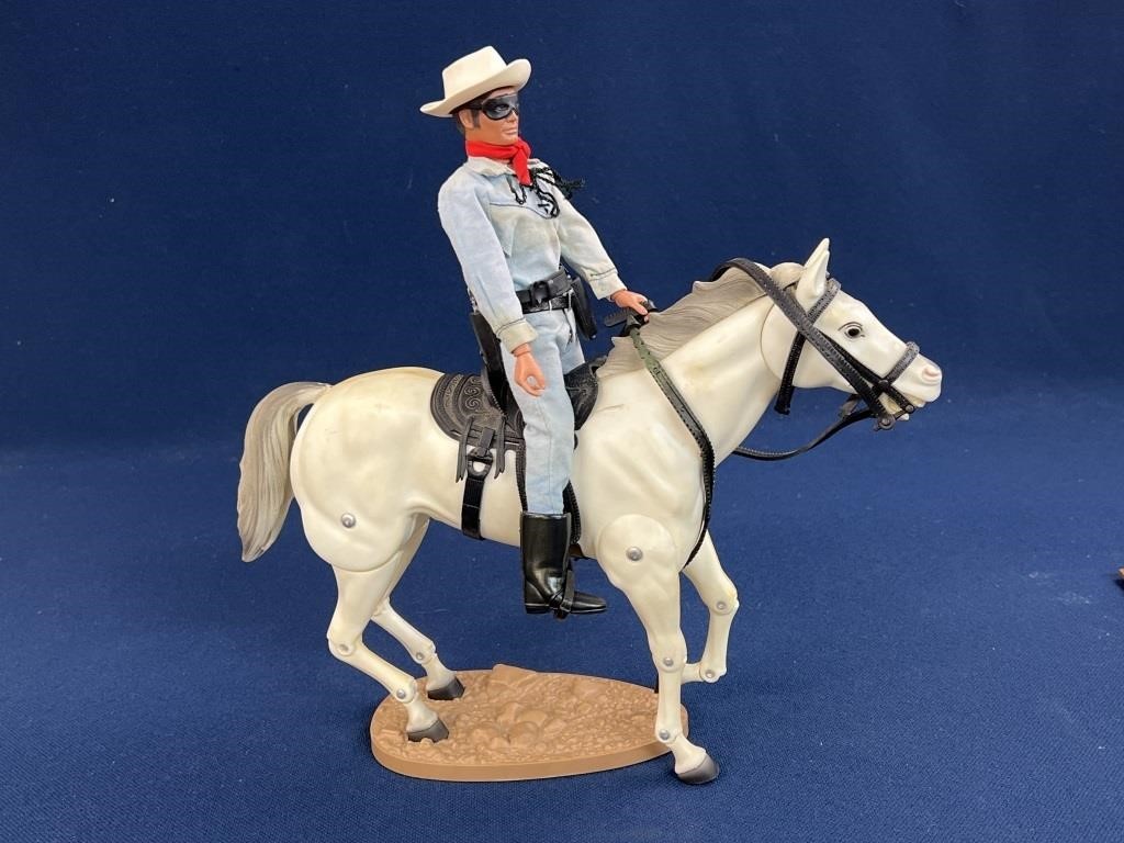 1973 The Lone Ranger and Silver, Made in Hong