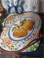 Lot of Wall Fruit Plaques