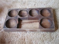 Primitive wood candle mold?