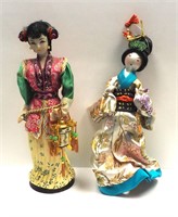 Vintage Japanese Dolls 8" Tall