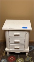 Modern rustic 3 drawer dresser 20.5”x15”x28”