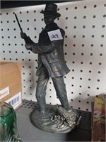 Resin Fisherman Figurine