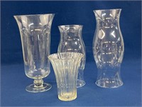 Hurricane Shades and vases