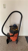 12 gallon, wet and dry shop vac, with three extra