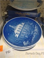 Lotof Blue and White Denmark Plates
