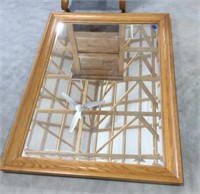 Wood framed mirror-33.25 x 45.25