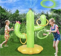 Sprinkler for Kids, Inflatable Cactus Water Toys