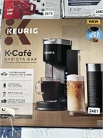 KEURIG K CAFE RETAIL $140