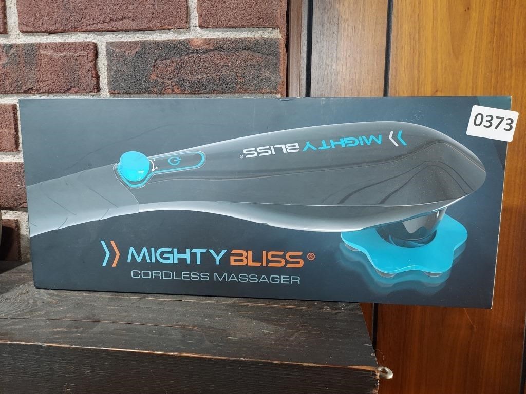 Mighty Bliss Cordless Massager.