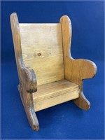 Wooden Doll Chair 15” tal