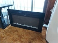 Electric Fireplace Heater with Remote. Model