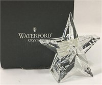 Waterford Crystal Star Paperweight  In Orig. Box