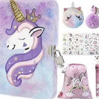 TCJJ Unicorn Diary for Girls with Lock and