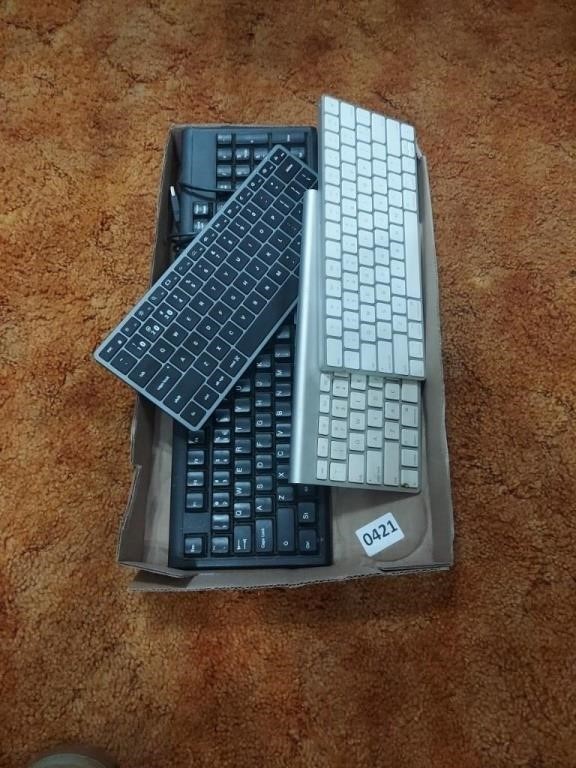 Lot of 4 Various Conputer Keyboards