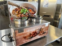 NEW DUAL SOUP WARMER STATION