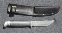 Western Boulder CO. knife with sheath.
