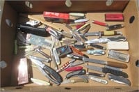 Large knife collection includes Gerber, Swiss