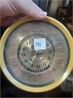 Lord King Quartz Time Zone Clock