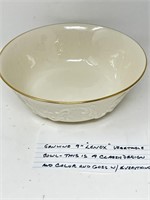 Genuine 9 Inch “Lenox” Vegetable Bowl, Classic