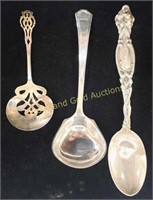 Marked 925 & Sterling Silver Spoons