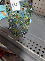 Beaded vase