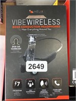 HELIX WIRELESS HEADPHONES RETAIL $40