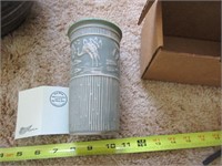 Red wing pottery cup