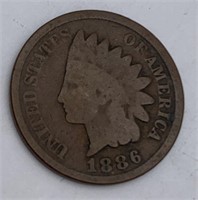 1886 Var Il Indian Head Penny