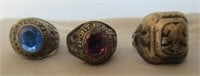 (3) Sterling rings includes Port Huron Northern