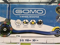 GOMO 3 WHEEL SCOOTER