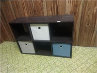 6 Cube Storage Cabinet. Approximately