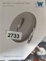 JUST WIRELESS USB C TO LIGHTNING CABLE