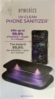 HOMEDICS UV CLEAN PHONE SANITIZER RETAIL $80
