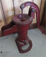 Cast iron pitcher pump.