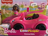 FISHER PRICE BARBIE LITTLE PEOPLE CONVERTIBLE