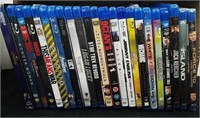 Group of Blu-ray movies