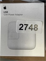 APPLE USB POWER ADAPTER