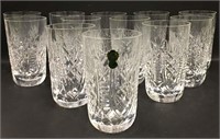 Set Of 12 Waterford Crystal Glasses