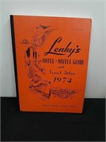 Vintage 99th Edition Leahy's hotel/motel guide