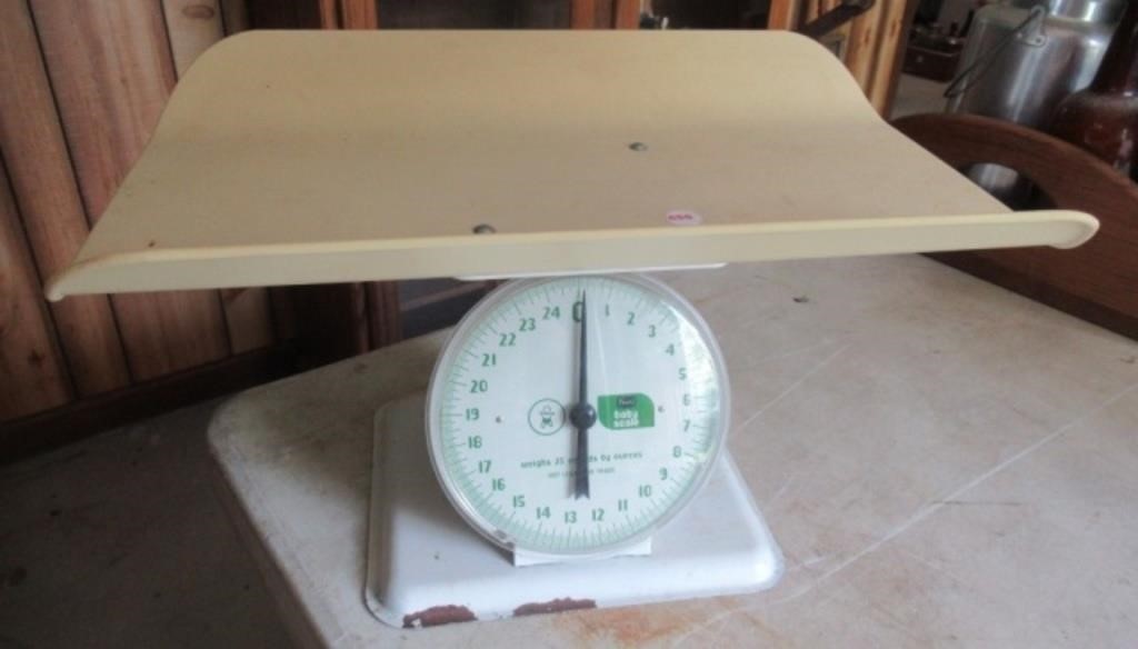 Sears baby scale.