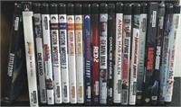 Group of Blu-ray movies
