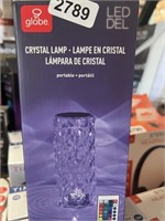 GLOBE CRYSTAL LAMP