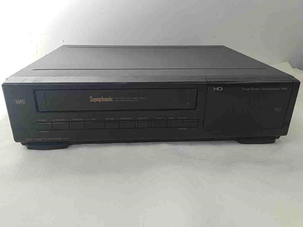 Vintage symphonic VHS recorder 6460