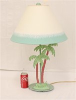 26" Palm Tree Lamp ~ Works